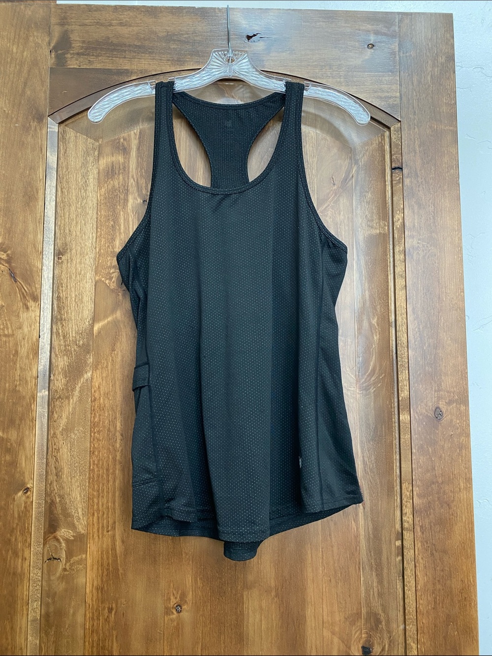 Black Mesh Racerback
